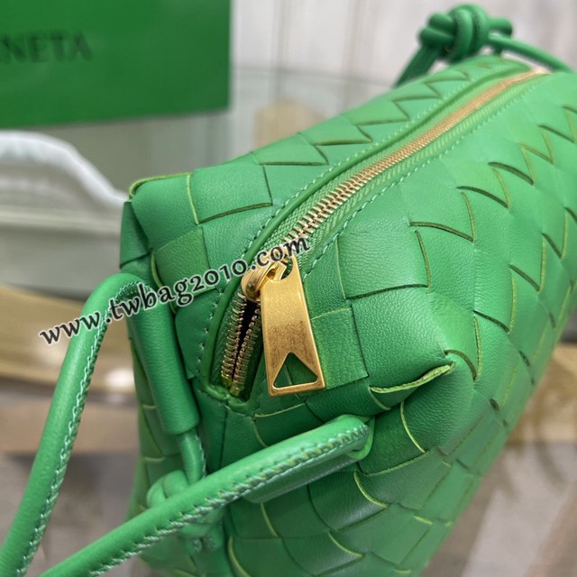 Bottega veneta高端女包 98091 寶緹嘉新款編織小方包 BV經典款手工編織小號肩背女包  gxz1341